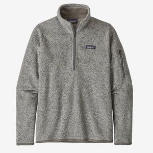 Women's Better Sweater® 1/4-Zip Fleece in Birch White